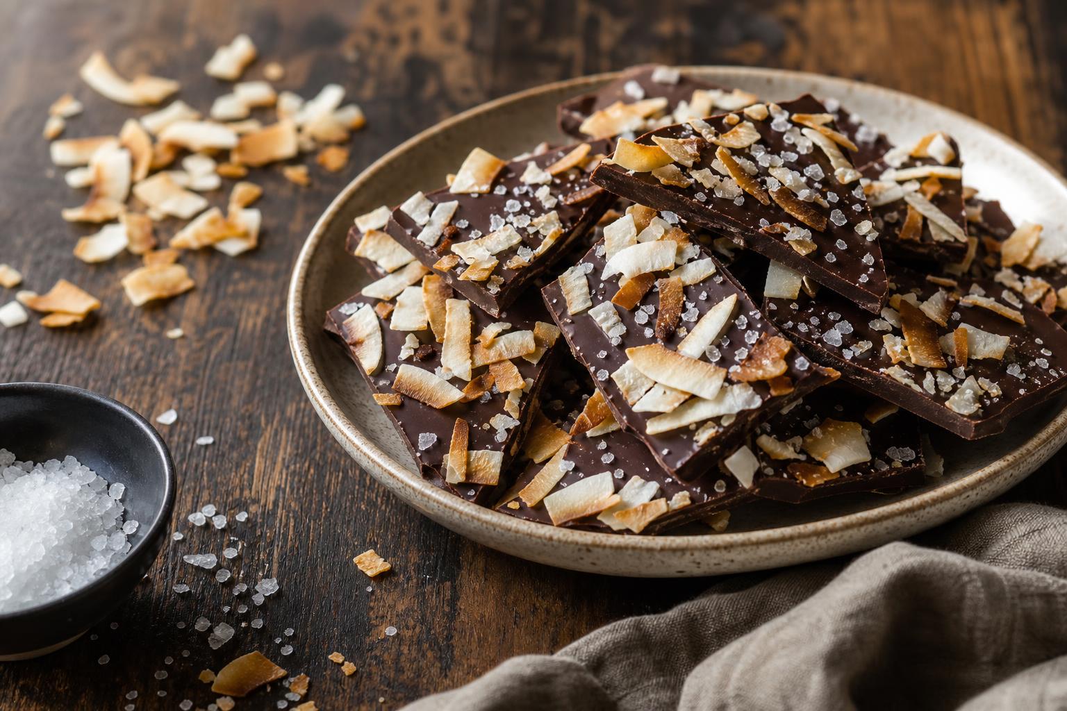 Coconut Candy Bark